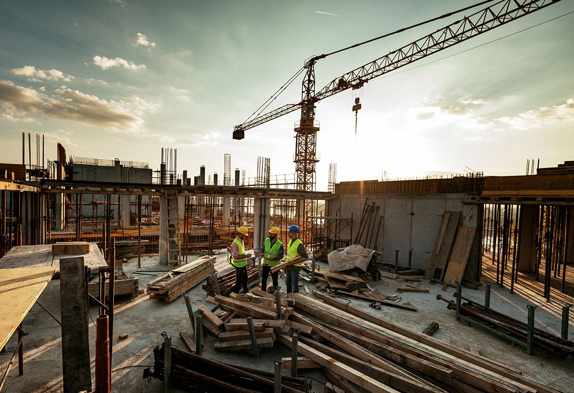 Property development site under construction — Australian development finance stages